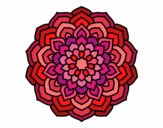Coloring page Mandala flower petals painted byPasserby42