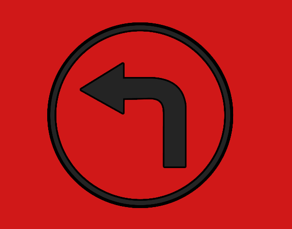 Mandatory direction to the left