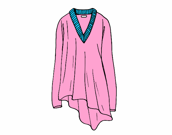 Coloring page Poncho painted byAlexi