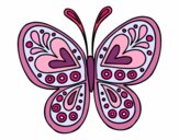 Butterfly mandala
