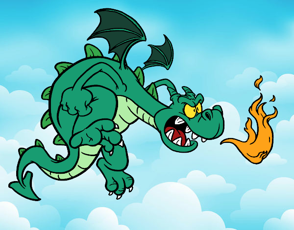 Evil dragon