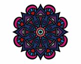 Coloring page Mandala arab world painted byPatricia 