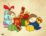 Children and presents