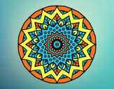 Coloring page Growing mandala painted bypilgrimzky