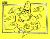 Coloring page SpongeBob - Superawesomeness to the attack painted bySai_2012