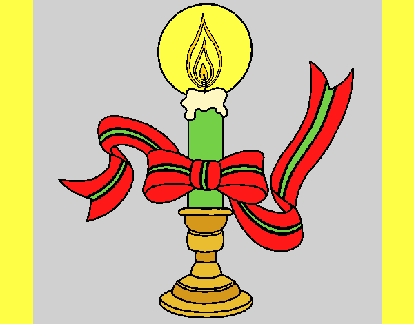 Christmas candle II