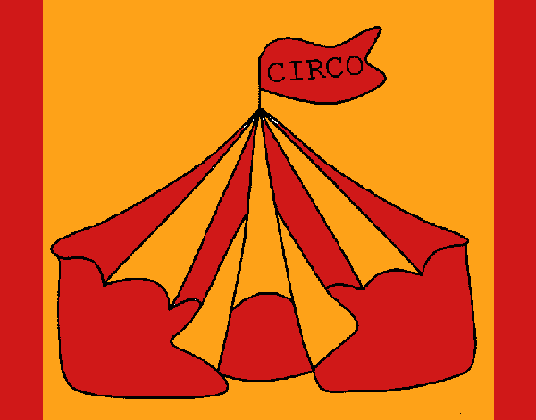 Coloring page Circus painted byCherokeeGl
