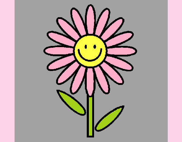 Coloring page Daisy painted byAnia