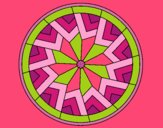 Coloring page Mandala 24 painted bypilgrimzky