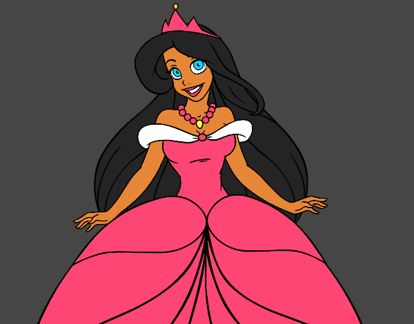 Coloring page Princess Ariel painted byCherokeeGl