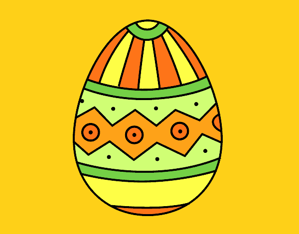 Easter egg stamping