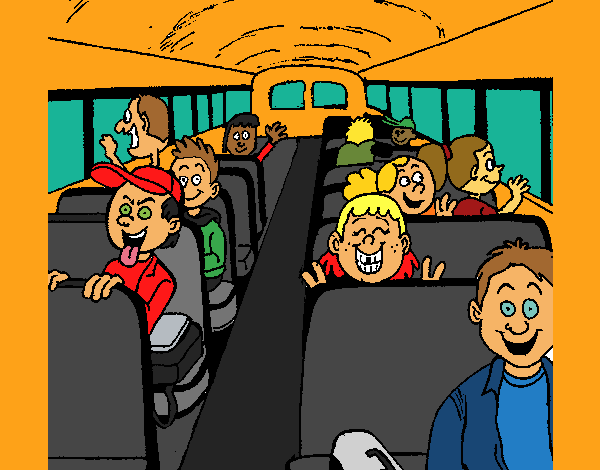 Coloring page School bus painted byCherokeeGl