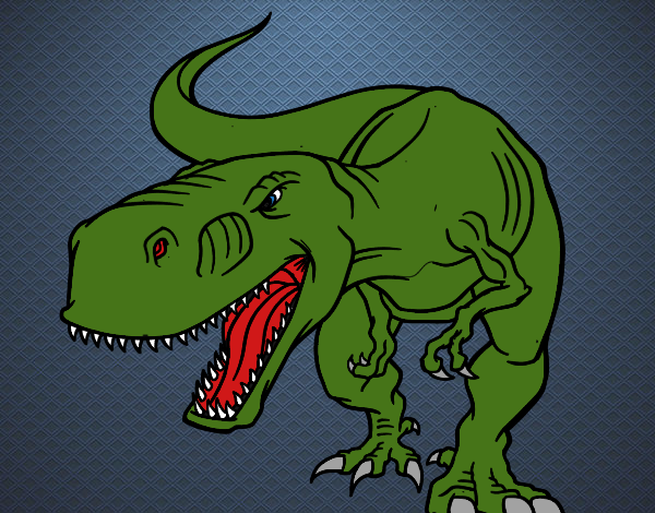 Tyrannosaurus rex coloring page - Coloringcrew.com