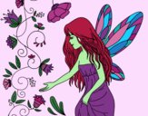 Coloring page Sylph painted bygrangegirl