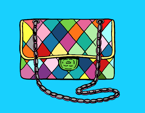 Coloring page Clutch Chanel painted byryals4paws