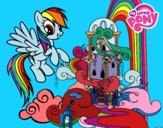 Rainbow Dash palace