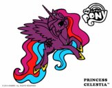 Coloring page Princess Celestia painted byScrumpie