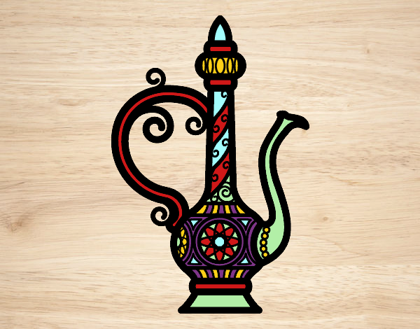 Coloring page Morroco Teapot  painted byBoylover2