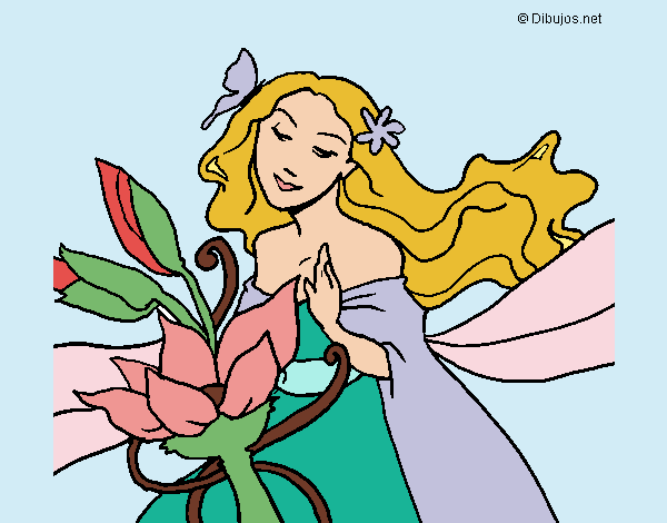 Coloring page Spring painted byfawnamama1
