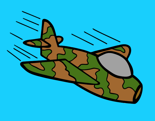 Camouflage Airplane