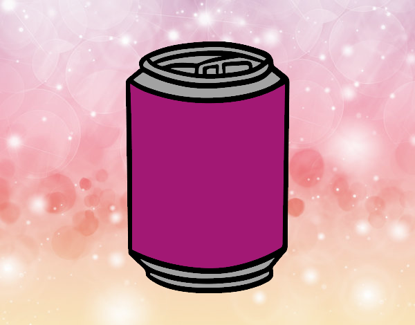 Coloring page Can of soda painted bysamg