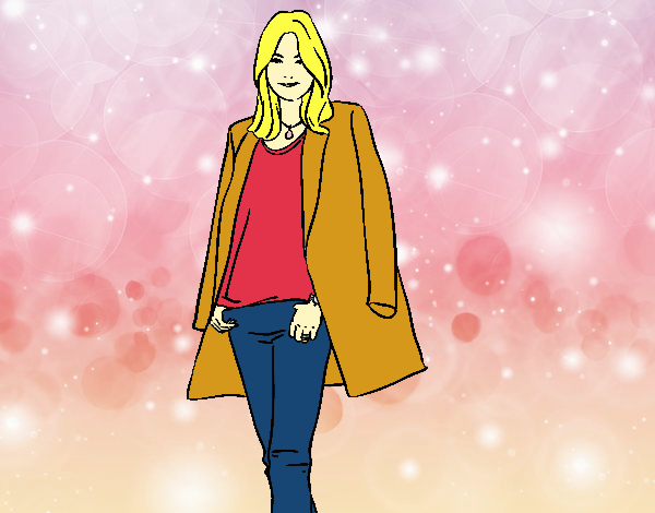 Coloring page Casual Style painted byalexadra