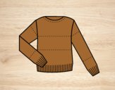 Coloring page Sweater painted byAnia