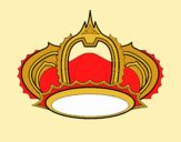 Coloring page Royal crown painted byAnia