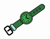 Coloring page A wristwatch painted byrakerosh4