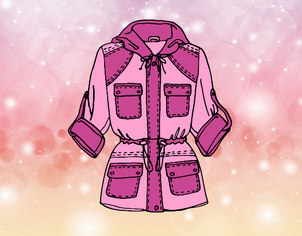 Coloring page Parka painted byAnia