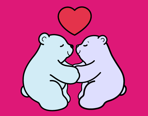 not just bears in love polar bears in love :) 