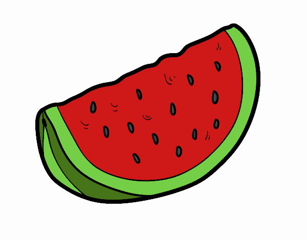 A piece of watermelon
