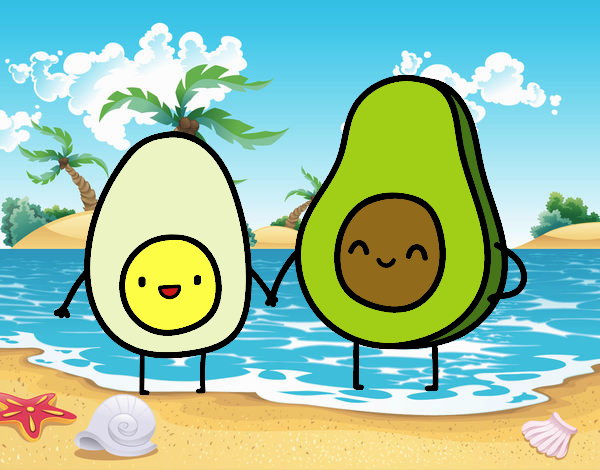 Egg and avocado