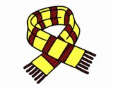 Coloring page Striped scarf painted byBella0