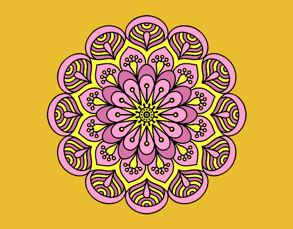 Mandala flower and sheets
