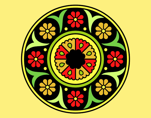 Mandala flower