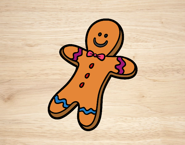 A Christmas cookie