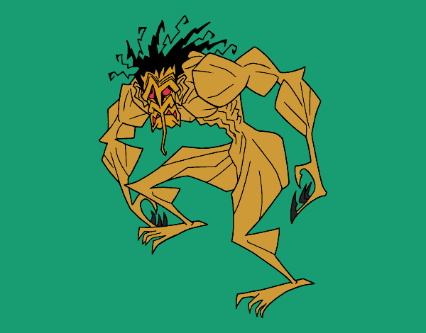 Coloring page Troll man painted byPiaaa
