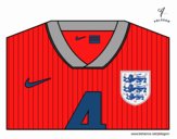 Coloring page England World Cup 2014 t-shirt painted byOwen