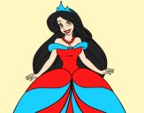 Coloring page Princess Ariel painted byAnia