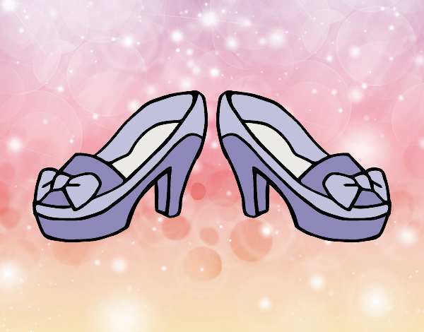 Coloring page Heels painted byLornaAnia