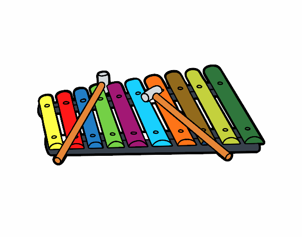 A xylophone