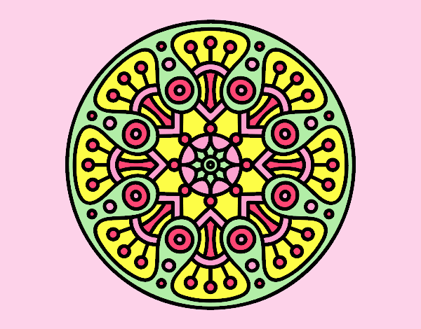 Mandala crop circle