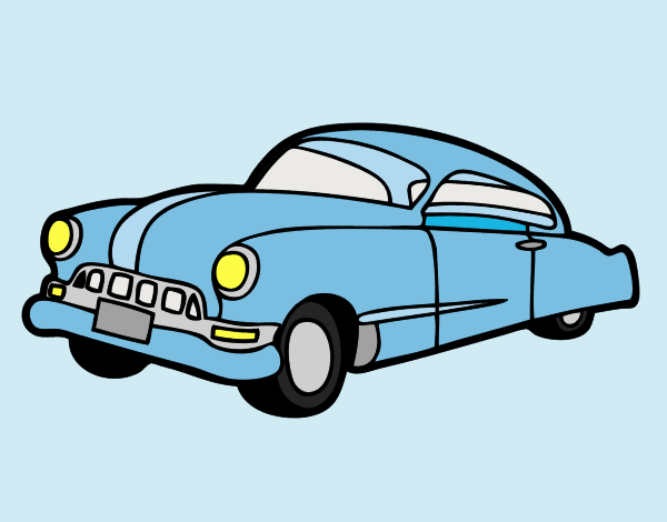 Coloring page Oldster car painted byLornaAnia