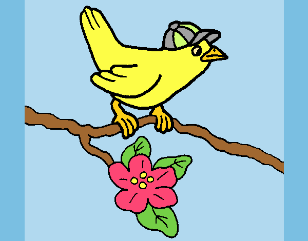 Coloring page Bird painted byLornaAnia