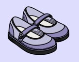 Coloring page Girl shoes painted byLornaAnia