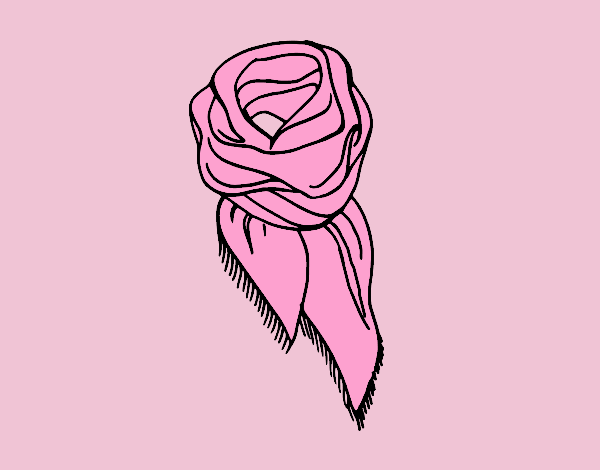 Coloring page Handkerchief painted byLornaAnia