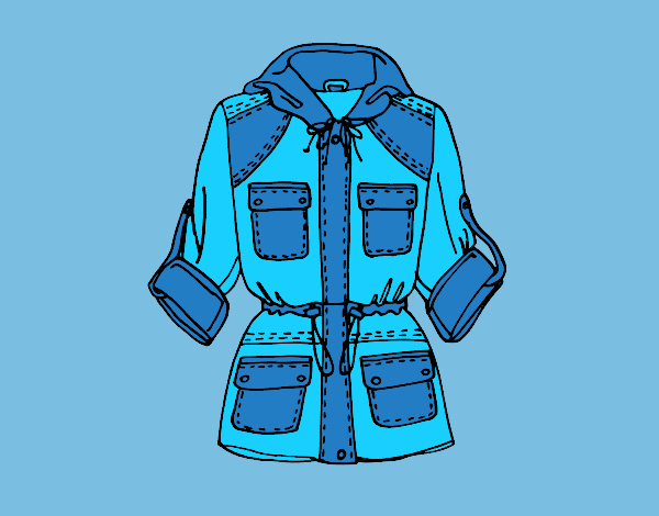 Coloring page Parka painted byLornaAnia