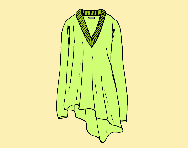 Coloring page Poncho painted byLornaAnia