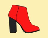 Coloring page Bootie Heel painted byLornaAnia